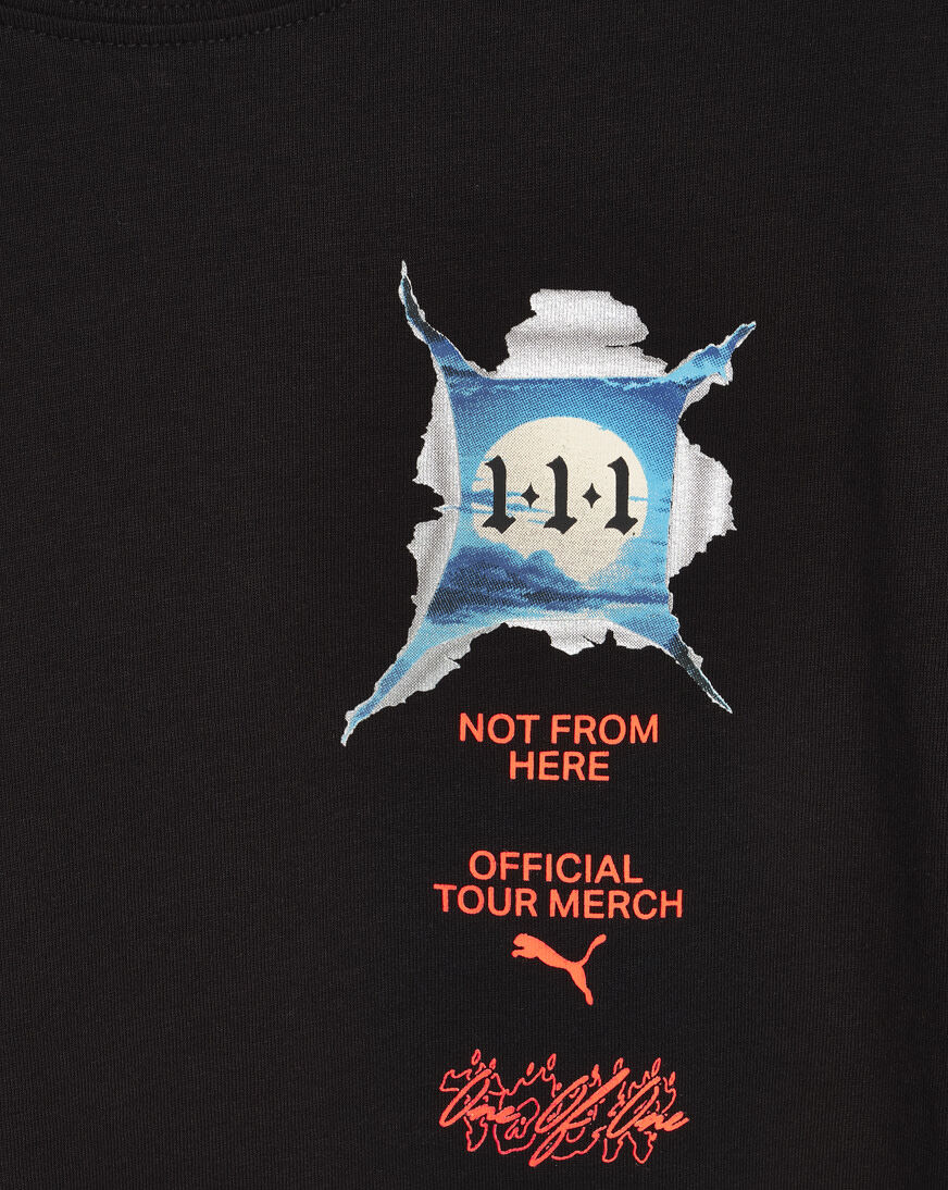 Shop Puma Grade School Melo X Shine Relaxed CTN Jersey Tee