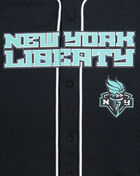 PRO STANDARD Big Boys' New York Liberty Classic Mesh Button-Down Shirt WNLB170065-BLK Black 2