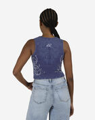 Smoke Rise Mineral Wash Rib Tank  RKT26S453SN-TWILIGHTBLUE Blue 2