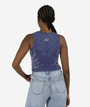 Mineral Wash Rib Tank 