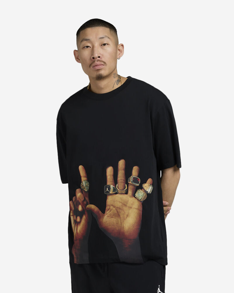 Jordan Flight MVP Rings T-Shirt HJ2322-010 Black 1