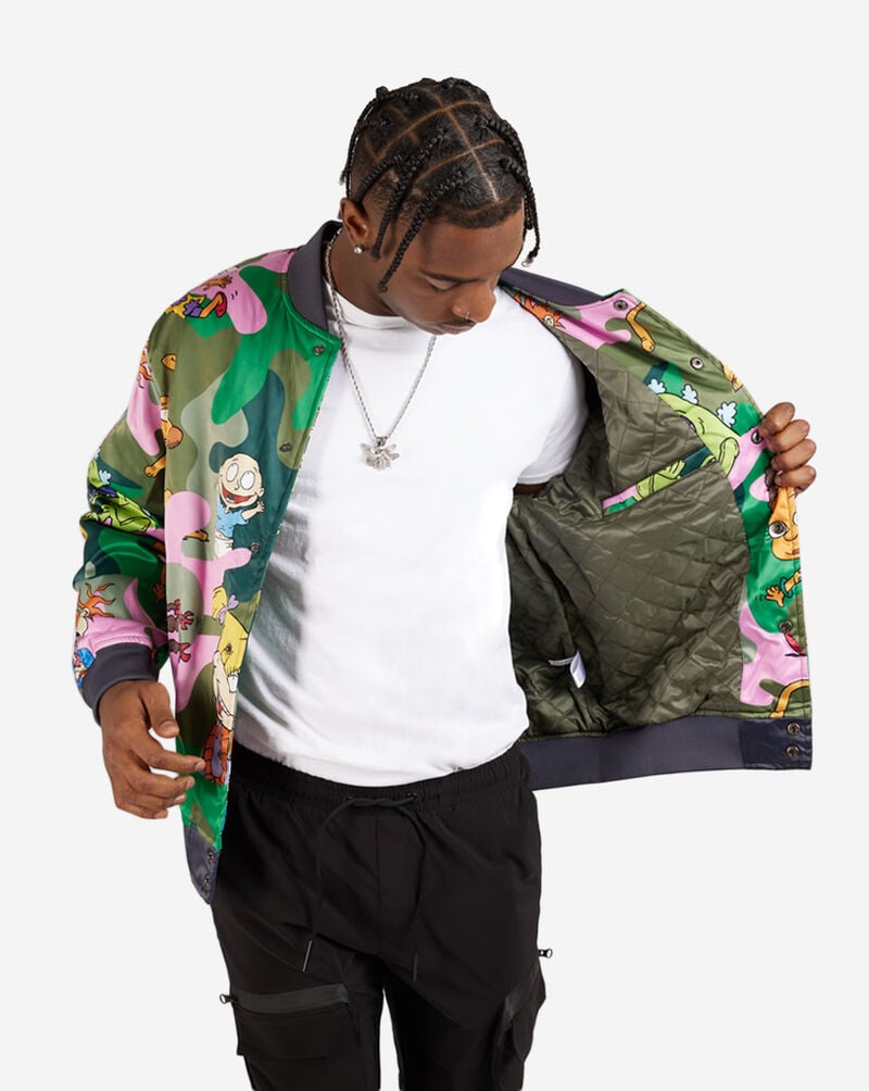 FREEZE Rugrats Camo Satin Jacket  NK60344 Multi 2