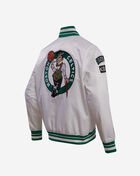 PRO STANDARD Boston Celtics Retro Classic Rib Satin Jacket BBC655850-WKG White 3