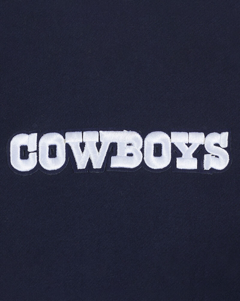 PRO STANDARD Dallas Cowboys Wingspam Drop Shoulder Pull Over Hoodie FDC5410635-MDN Blue 2