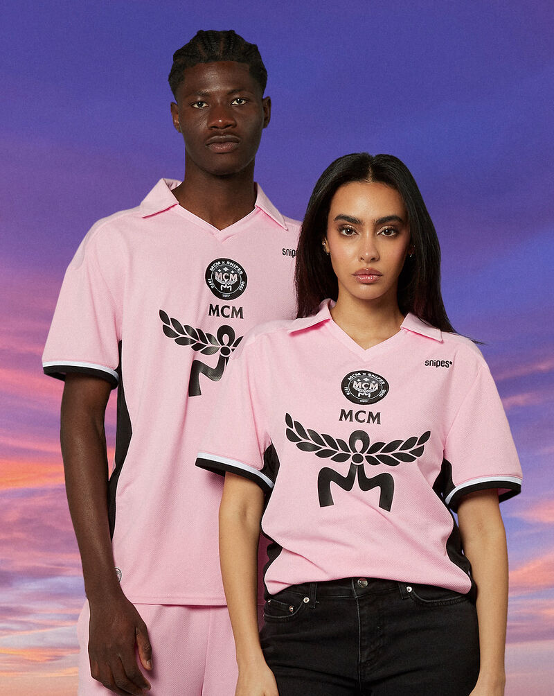 MCM MCM x SNIPES Soccer Trikot  SFM252-011-1-ROS Pink 1
