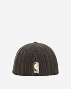 New Era 59Fifty Brooklyn Nets Herringbone 2-Tone Fitted Hat 60586712 Brown 3