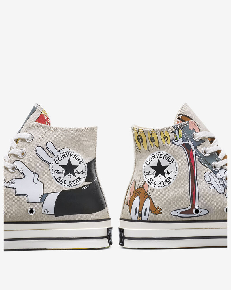 Converse Grade School Tom and Jerry Chuck 70 HI A15111CJ Grey 6
