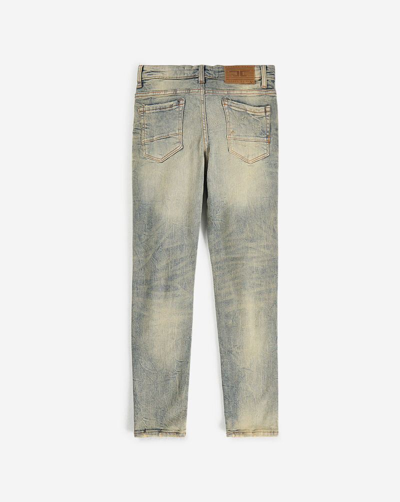 Jordan Craig Kids' Distressed Slim Fit Jeans (8-16) JS3308B-DESERT Blue 3