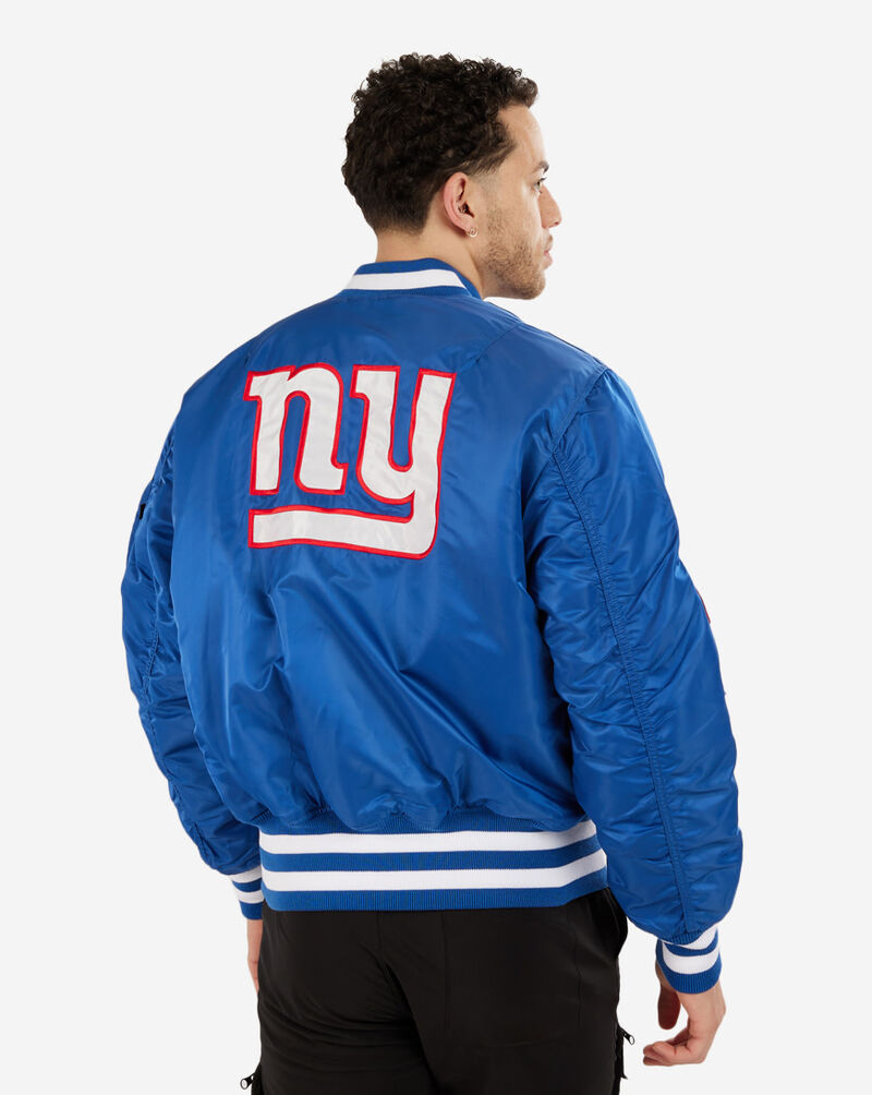 New Era New York Giants MA-1 Bomber Jacket 13118251 Blue 3