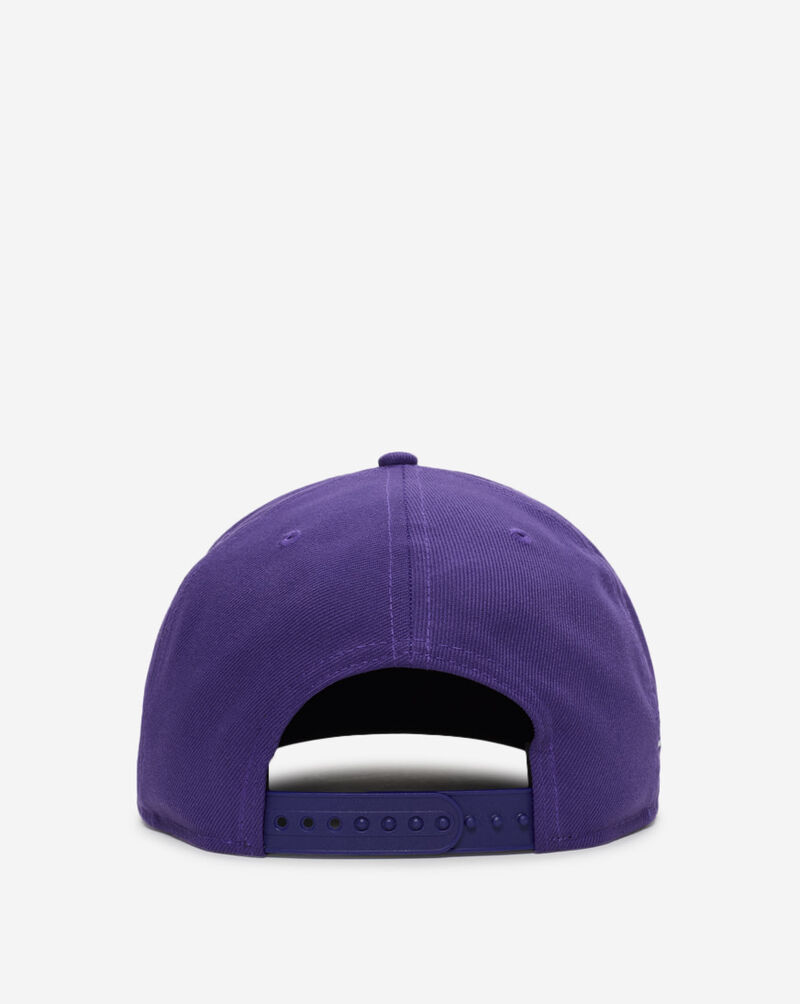 New Era 9Fifty A-Frame Los Angeles Lakers Upside Down Snapback Hat 70904235 Purple 3