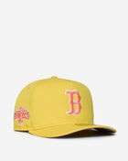 New Era 9Fifty Boston Red Sox A-Frame Snapback Hat 71011844 Yellow 1