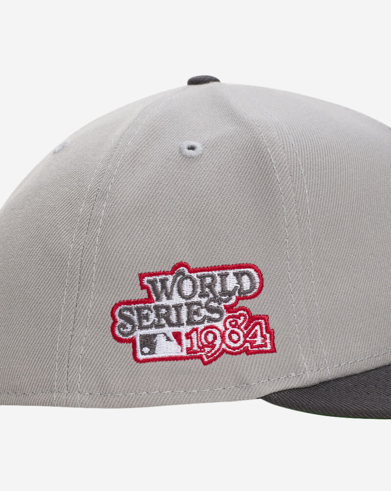 9Fifty Detroit Tigers A-Frame Graphite Red Snapback Hat