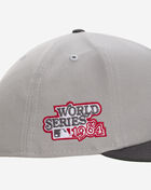 9Fifty Detroit Tigers A-Frame Graphite Red Snapback Hat