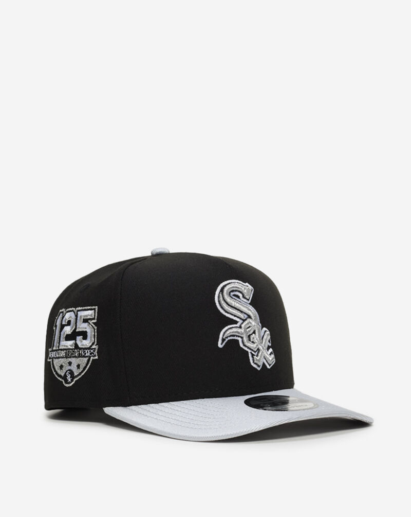 New Era 9Fifty Chicago White Sox A-Frame Snapback Hat 71065694 Black 1