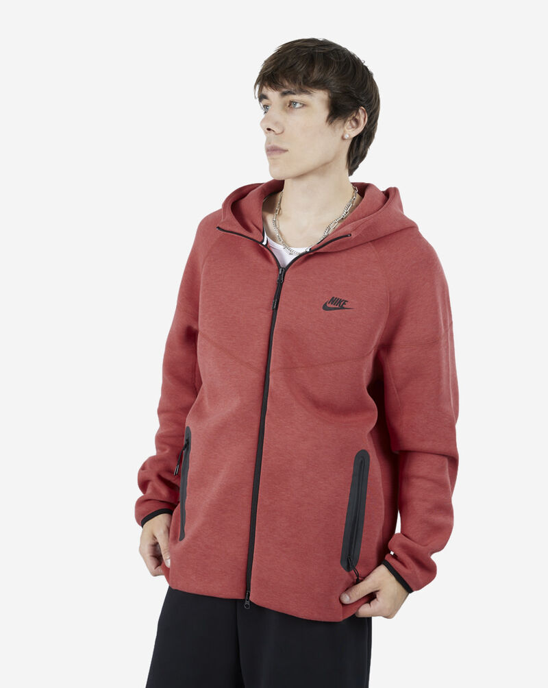 Nike Tech Fleece Full-Zip Hoodie FB7921-672 Red 2