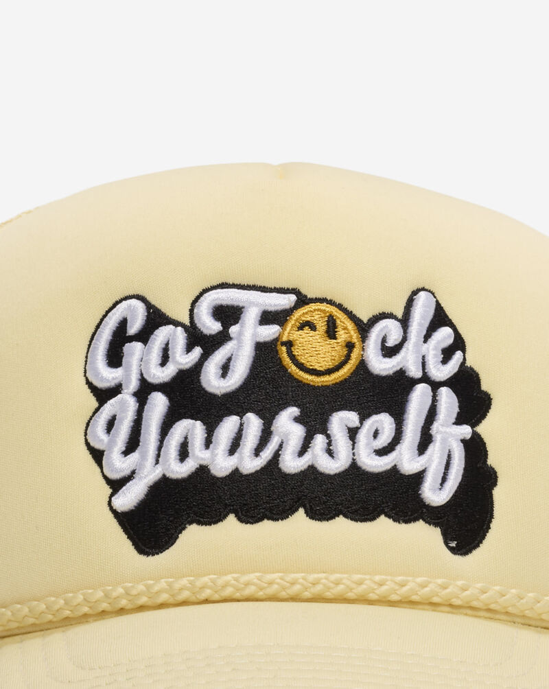 Field Grade Go F Yourself Mesh Back Trucker Hat 1004610 cream 2