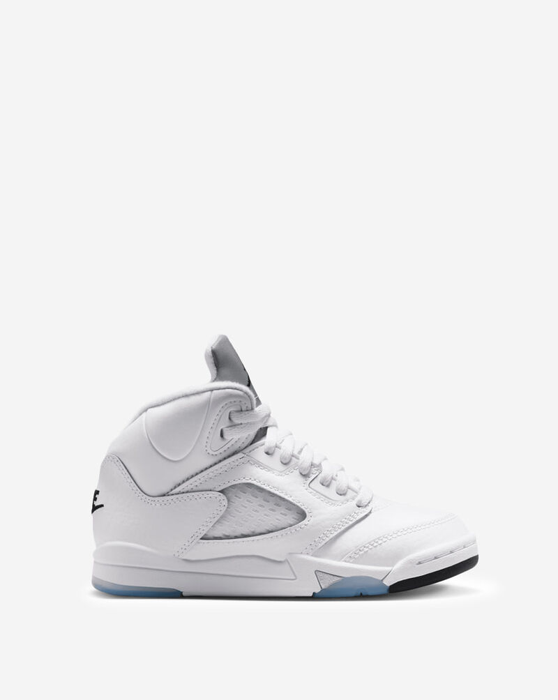 Jordan Little Kids' Air Jordan 5 Retro OG "White Metallic" HQ7979-103 White 3