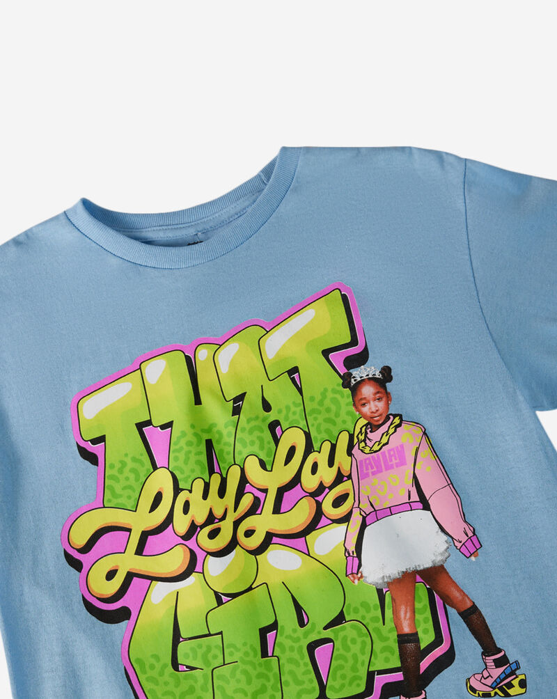 Graphic Tees Grade School That Girl Lay Tee 2LSS002 Blue 2