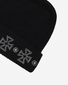 SNIPES Crosses Knit Beanie FW25-MY027 Black 2