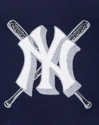 New York Yankees Mashup Rib Crewneck 