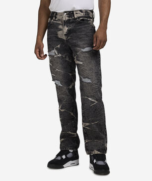 Crinkle Wash Jeans