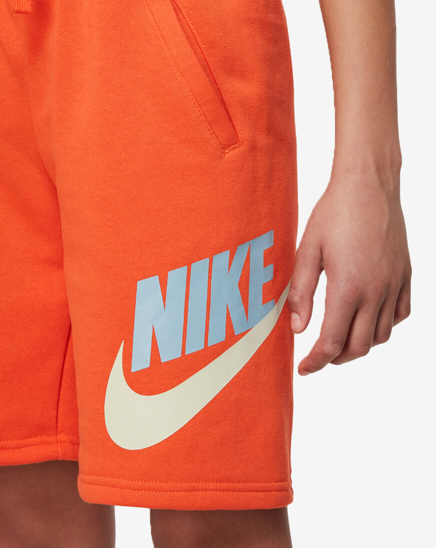 Boys orange nike shorts on sale