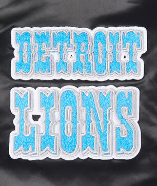 Detroit Lions Retro Rib Satin Jacket