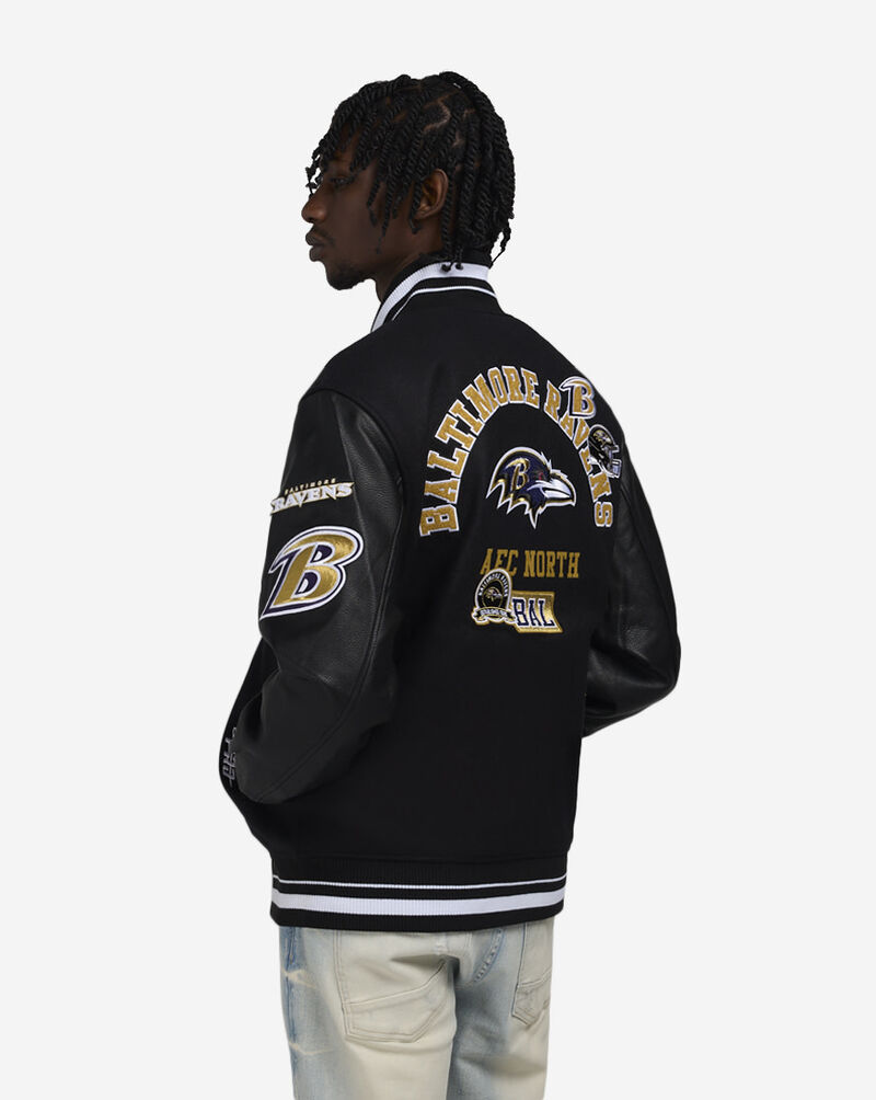 Baltimore Ravens Pro Area Code Varsity Jacket
