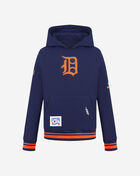 Big Boys' Detroit Tigers Retro Classic Rib Fleece Pullover Hoodie
