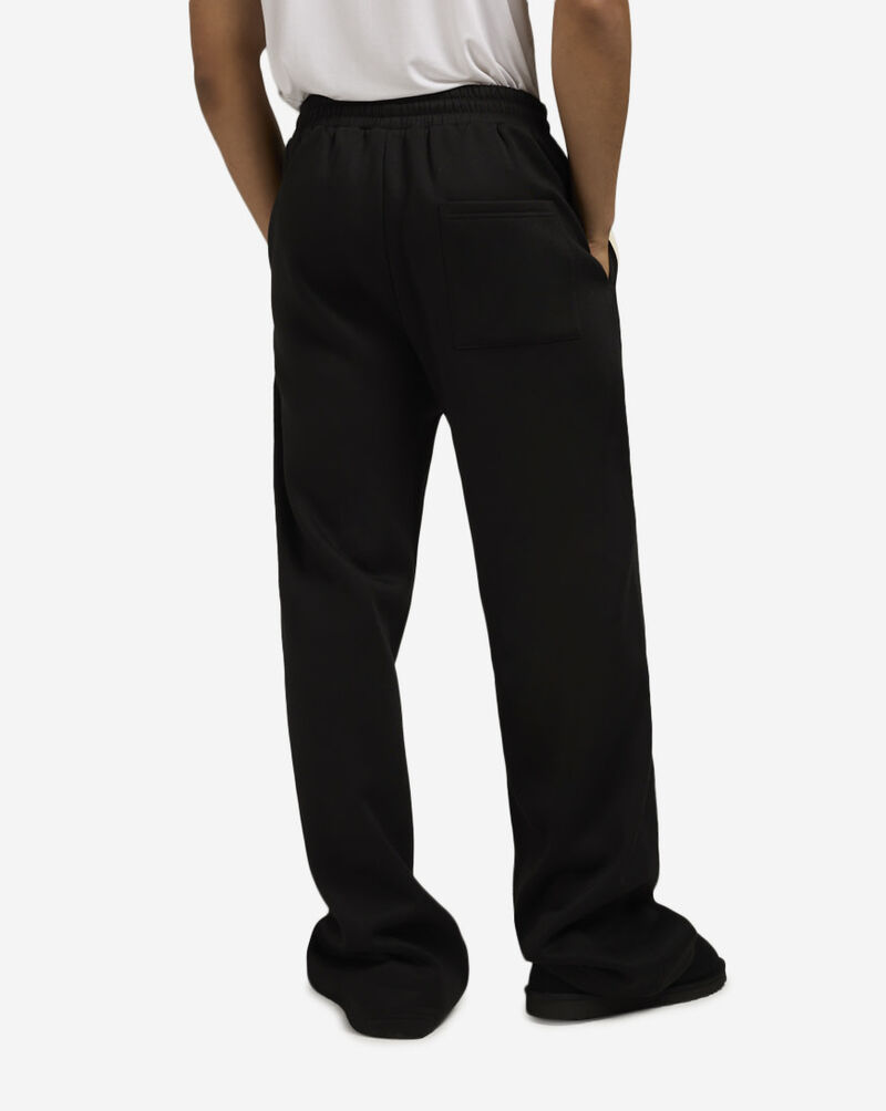 American Stitch Stripe Fleece Pants SU25B515-BLK Black 2