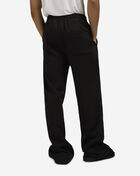 American Stitch Stripe Fleece Pants SU25B515-BLK Black 2