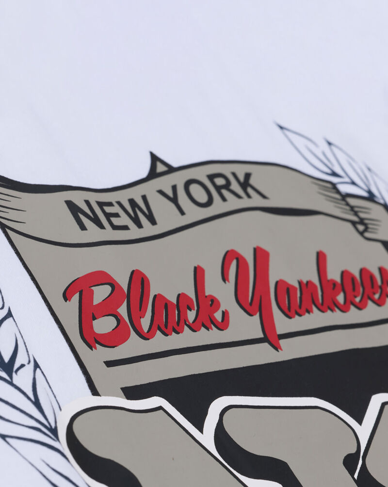 Mitchell  Ness New York Black Yankees Aaron Judge Traditional Tee SS19281-NBYWHIT White 4