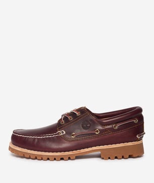 Authentic 3-Eye Lug Handsewn Boat Shoe