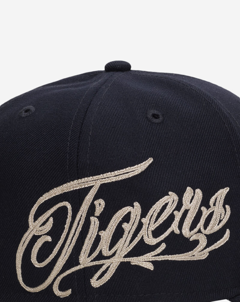 New Era 59Fifty Detroit Tigers Wordmark Fitted Hat 60792429 Blue 2