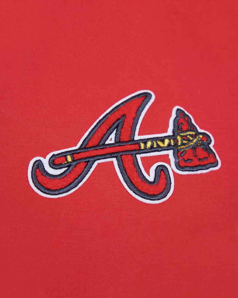 PRO STANDARD Atlanta Braves Classic Boxy Top LABA34343-RED Red 2