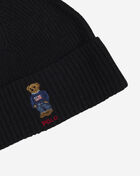 Polo Ralph Lauren Solid Flag Bear Beanie PC1635 Black 2