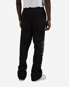 Decibel Gilded Cross Stacked Fleece Pants DCB006-BLK Black 2