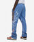 Dystopian Tribal Print Stack Pant