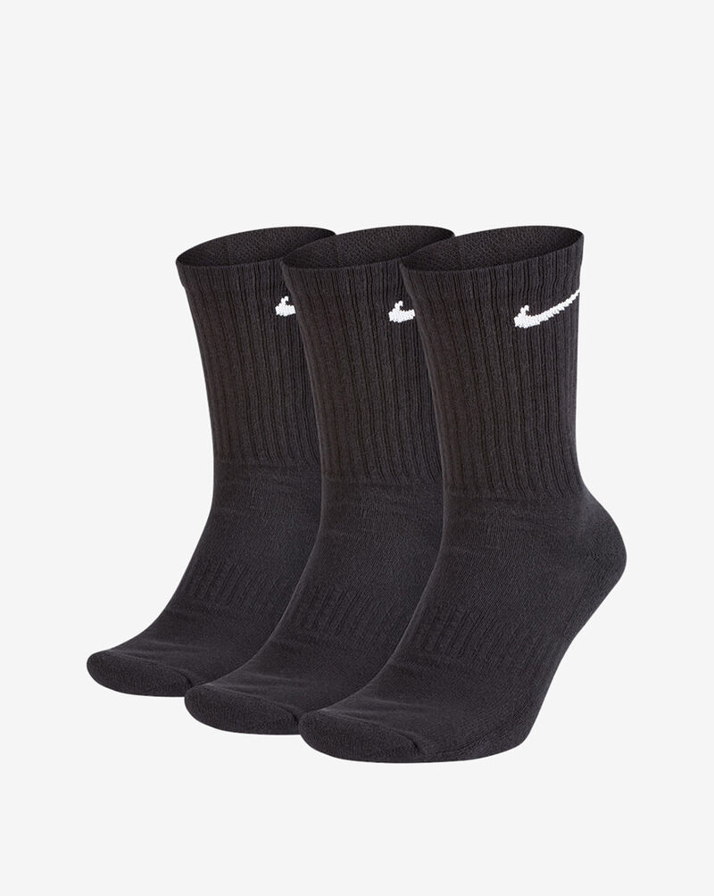 Nike 3pk Everyday Crew Cushion Socks SX7664-010 Black 1