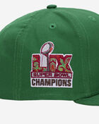New Era 9Fifty Philadelphia Eagles Champion Snapback Hat 14734758 Green 2
