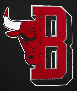 Chicago Bulls Mash Up Rib Fleece Crewneck