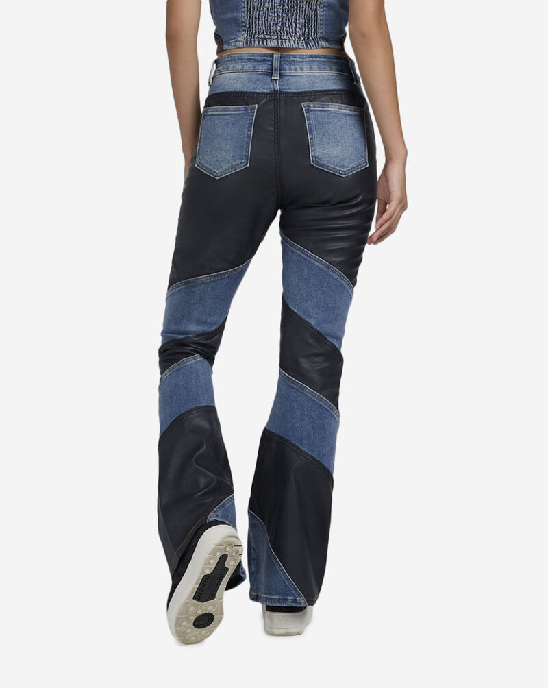 First Row Denim Flare Pants FRLD3004SN-MED Blue 2