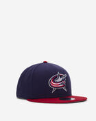 New Era 9Fifty Columbus Blue Jackets Evergreen Snapback Hat 60649555 Blue 1