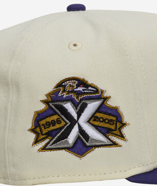 9Fifty Baltimore Ravens Curve A-Frame Snapback Hat