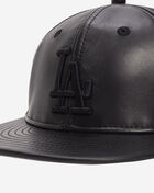 9Fifty Los Angeles Dodgers Leather Snapback