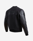 Los Angeles Lakers Triple Black Varsity Jacket 