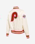 Philadelphia Phillies Retro Classic Rib Satin Jacket