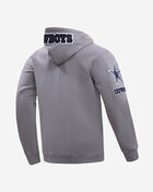 PRO STANDARD Dallas Cowboys Classic Chenille Double Knit Full-Zip Hoodie FDC5410296-GRY Grey 3