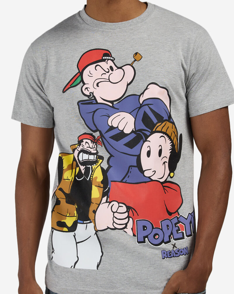 Reason Popeye Team Tee POS6TM-203JK Grey 3