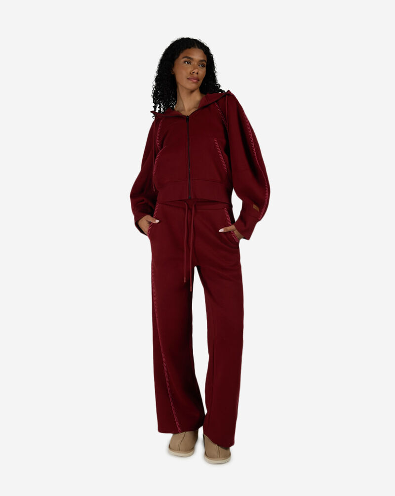 UGG Classic Straight Leg Fleece Pant 1180574-CFB Red 4